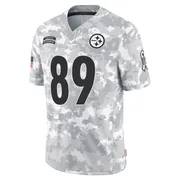 Arctic Camo Men's Brandon Johnson Pittsburgh Steelers Limited 2024 Salute to Service Jersey