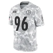 Arctic Camo Men's Breiden Fehoko Pittsburgh Steelers Limited 2024 Salute to Service Jersey