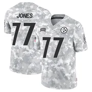 Arctic Camo Men's Broderick Jones Pittsburgh Steelers Limited 2024 Salute to Service Jersey