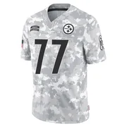 Arctic Camo Men's Broderick Jones Pittsburgh Steelers Limited 2024 Salute to Service Jersey