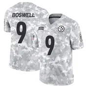 Arctic Camo Men's Chris Boswell Pittsburgh Steelers Limited 2024 Salute to Service Jersey