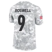 Arctic Camo Men's Chris Boswell Pittsburgh Steelers Limited 2024 Salute to Service Jersey