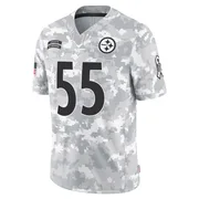 Arctic Camo Men's Cole Holcomb Pittsburgh Steelers Limited 2024 Salute to Service Jersey