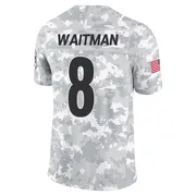 Arctic Camo Men's Corliss Waitman Pittsburgh Steelers Limited 2024 Salute to Service Jersey