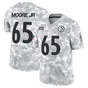 Arctic Camo Men's Dan Moore Jr. Pittsburgh Steelers Limited 2024 Salute to Service Jersey