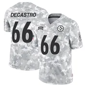 Arctic Camo Men's David DeCastro Pittsburgh Steelers Limited 2024 Salute to Service Jersey