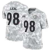 Arctic Camo Men's DeMarvin Leal Pittsburgh Steelers Limited 2024 Salute to Service Jersey