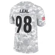 Arctic Camo Men's DeMarvin Leal Pittsburgh Steelers Limited 2024 Salute to Service Jersey