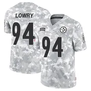 Arctic Camo Men's Dean Lowry Pittsburgh Steelers Limited 2024 Salute to Service Jersey