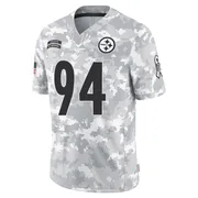 Arctic Camo Men's Dean Lowry Pittsburgh Steelers Limited 2024 Salute to Service Jersey