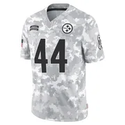 Arctic Camo Men's Derek Watt Pittsburgh Steelers Limited 2024 Salute to Service Jersey