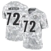 Arctic Camo Men's Doug Nester Pittsburgh Steelers Limited 2024 Salute to Service Jersey