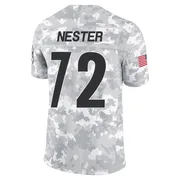 Arctic Camo Men's Doug Nester Pittsburgh Steelers Limited 2024 Salute to Service Jersey