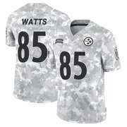 Arctic Camo Men's Duece Watts Pittsburgh Steelers Limited 2024 Salute to Service Jersey