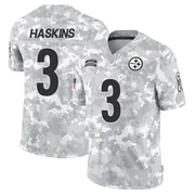 Arctic Camo Men's Dwayne Haskins Pittsburgh Steelers Limited 2024 Salute to Service Jersey