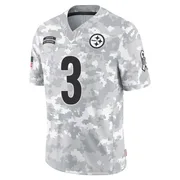 Arctic Camo Men's Dwayne Haskins Pittsburgh Steelers Limited 2024 Salute to Service Jersey