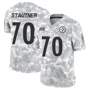 Arctic Camo Men's Ernie Stautner Pittsburgh Steelers Limited 2024 Salute to Service Jersey