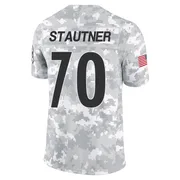 Arctic Camo Men's Ernie Stautner Pittsburgh Steelers Limited 2024 Salute to Service Jersey