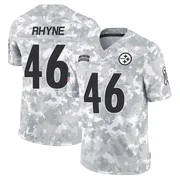 Arctic Camo Men's Forrest Rhyne Pittsburgh Steelers Limited 2024 Salute to Service Jersey