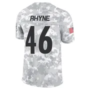 Arctic Camo Men's Forrest Rhyne Pittsburgh Steelers Limited 2024 Salute to Service Jersey