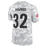 Arctic Camo Men's Franco Harris Pittsburgh Steelers Limited 2024 Salute to Service Jersey