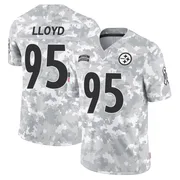 Arctic Camo Men's Greg Lloyd Pittsburgh Steelers Limited 2024 Salute to Service Jersey