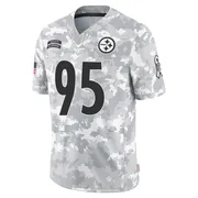 Arctic Camo Men's Greg Lloyd Pittsburgh Steelers Limited 2024 Salute to Service Jersey