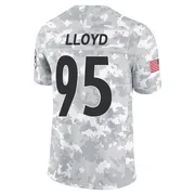 Arctic Camo Men's Greg Lloyd Pittsburgh Steelers Limited 2024 Salute to Service Jersey