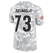 Arctic Camo Men's Isaac Seumalo Pittsburgh Steelers Limited 2024 Salute to Service Jersey