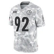 Arctic Camo Men's Isaiahh Loudermilk Pittsburgh Steelers Limited 2024 Salute to Service Jersey