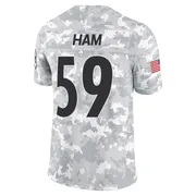 Arctic Camo Men's Jack Ham Pittsburgh Steelers Limited 2024 Salute to Service Jersey