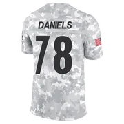 Arctic Camo Men's James Daniels Pittsburgh Steelers Limited 2024 Salute to Service Jersey