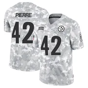 Arctic Camo Men's James Pierre Pittsburgh Steelers Limited 2024 Salute to Service Jersey