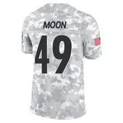 Arctic Camo Men's Jeremiah Moon Pittsburgh Steelers Limited 2024 Salute to Service Jersey