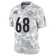 Arctic Camo Men's John Leglue Pittsburgh Steelers Limited 2024 Salute to Service Jersey