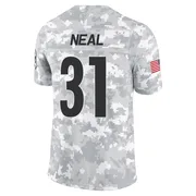 Arctic Camo Men's Keanu Neal Pittsburgh Steelers Limited 2024 Salute to Service Jersey