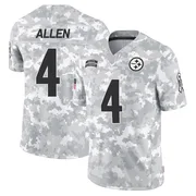 Arctic Camo Men's Kyle Allen Pittsburgh Steelers Limited 2024 Salute to Service Jersey