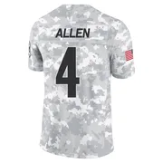 Arctic Camo Men's Kyle Allen Pittsburgh Steelers Limited 2024 Salute to Service Jersey