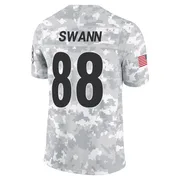 Arctic Camo Men's Lynn Swann Pittsburgh Steelers Limited 2024 Salute to Service Jersey