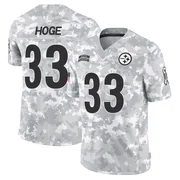 Arctic Camo Men's Merril Hoge Pittsburgh Steelers Limited 2024 Salute to Service Jersey