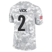 Arctic Camo Men's Mike Vick Pittsburgh Steelers Limited 2024 Salute to Service Jersey