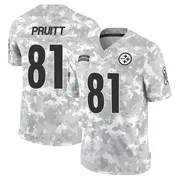 Arctic Camo Men's MyCole Pruitt Pittsburgh Steelers Limited 2024 Salute to Service Jersey