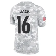 Arctic Camo Men's Myles Jack Pittsburgh Steelers Limited 2024 Salute to Service Jersey