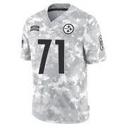 Arctic Camo Men's Nate Herbig Pittsburgh Steelers Limited 2024 Salute to Service Jersey