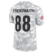 Arctic Camo Men's Pat Freiermuth Pittsburgh Steelers Limited 2024 Salute to Service Jersey