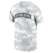 Arctic Camo Men's Pittsburgh Steelers 2024 Salute To Service Performance T-Shirt