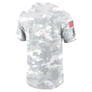 Arctic Camo Men's Pittsburgh Steelers 2024 Salute To Service Performance T-Shirt