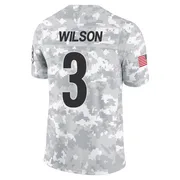 Arctic Camo Men's Russell Wilson Pittsburgh Steelers Limited 2024 Salute to Service Jersey