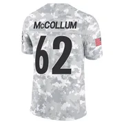 Arctic Camo Men's Ryan McCollum Pittsburgh Steelers Limited 2024 Salute to Service Jersey