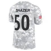 Arctic Camo Men's Ryan Shazier Pittsburgh Steelers Limited 2024 Salute to Service Jersey